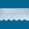 Butterfly White Cafe Net Curtain