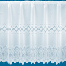 Ava White Net Curtain
