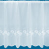 Millie White Net Curtain