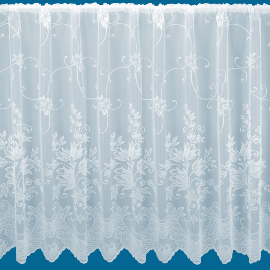 Zara White Net Curtain