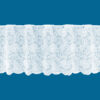 Sorrento White Café Net Curtain - Image 2