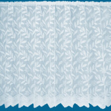 Autumn Trailing Leaf Pattern Net Curtain