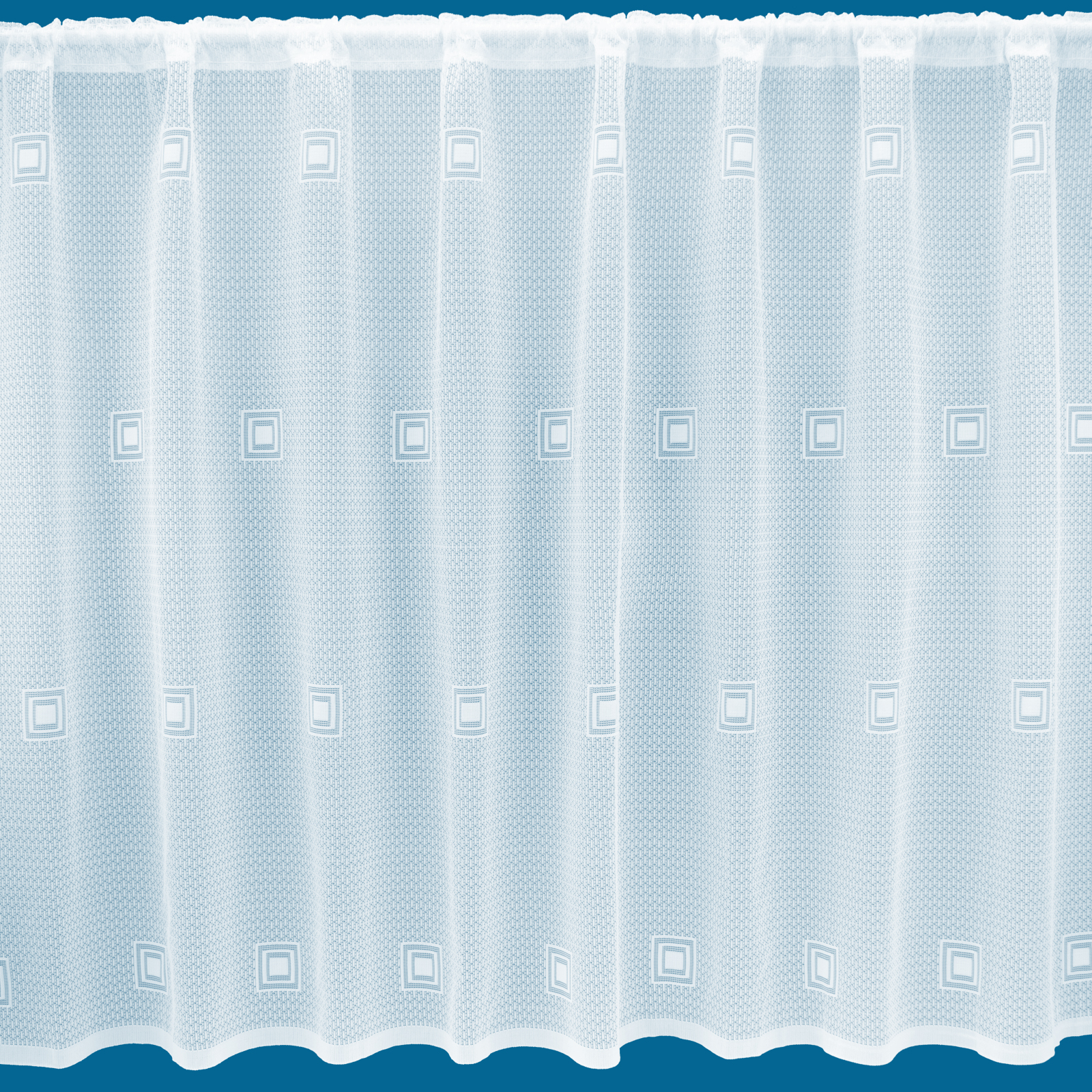 Mila White Net Curtain